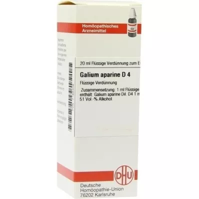 GALIUM APARINE Diluição D 4, 20 ml