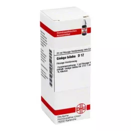 GINKGO BILOBA Diluição D 12, 20 ml