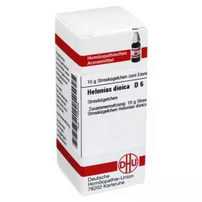 HELONIAS DIOICA D 6 glóbulos, 10 g HELONIAS DIOICA D 6 glóbulos, 10 g