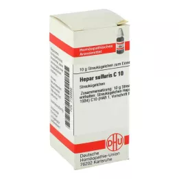 HEPAR SULFURIS C 10 glóbulos, 10 g