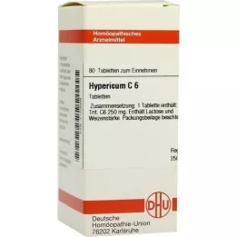 HYPERICUM C 6 Comprimidos, 80 Cápsulas