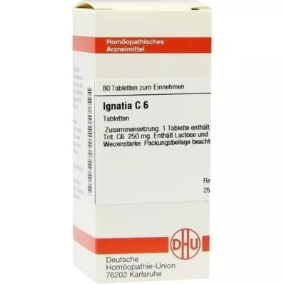 IGNATIA C 6 Comprimidos, 80 Cápsulas