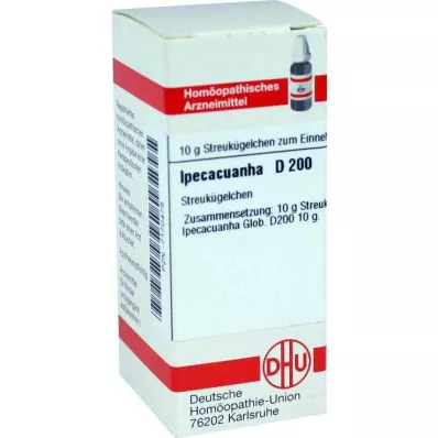 IPECACUANHA D 200 glóbulos, 10 g IPECACUANHA D 200 glóbulos, 10 g