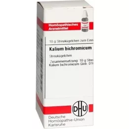 KALIUM BICHROMICUM D 10 glóbulos, 10 g