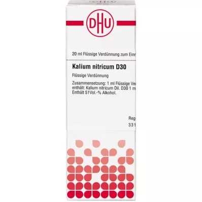 KALIUM NITRICUM Diluição D 30, 20 ml