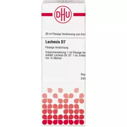 LACHESIS Diluição D 7, 20 ml