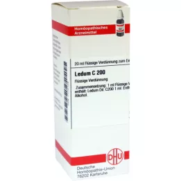 LEDUM Diluição C 200, 20 ml