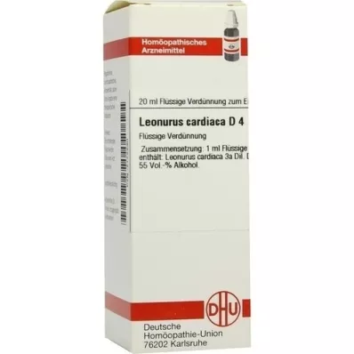 LEONURUS CARDIACA Diluição D 4, 20 ml
