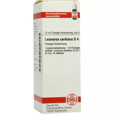LEONURUS CARDIACA Diluição D 4, 20 ml