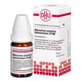 Mercúrio Solub.Glóbulos D100 Hahnemann (10 g)