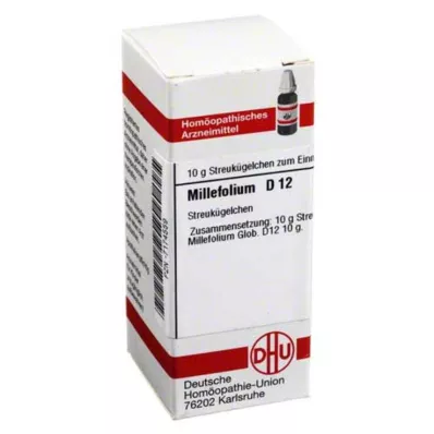 MILLEFOLIUM D 12 glóbulos, 10 g
