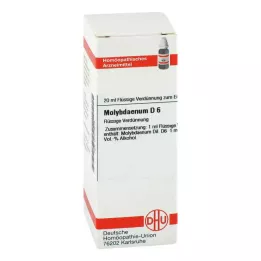 Diluição de Molibdênio D6 (20 ml)
