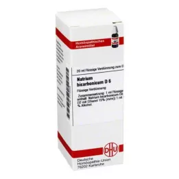 NATRIUM BICARBONICUM Diluição D 6, 20 ml