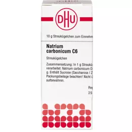 NATRIUM CARBONICUM C 6 glóbulos, 10 g