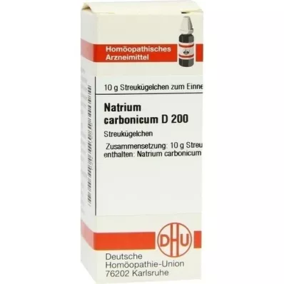 NATRIUM CARBONICUM D 200 glóbulos, 10 g