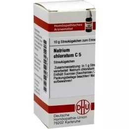 NATRIUM CHLORATUM C 5 glóbulos, 10 g