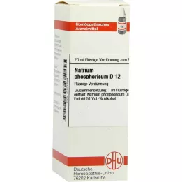 NATRIUM PHOSPHORICUM Diluição D 12, 20 ml