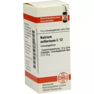 NATRIUM SULFURICUM C 12 glóbulos, 10 g