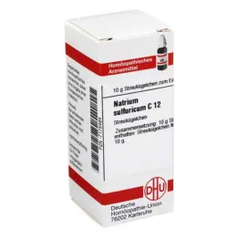 NATRIUM SULFURICUM C 12 glóbulos, 10 g