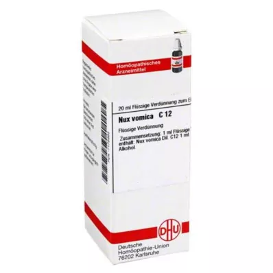 NUX VOMICA Diluição C 12, 20 ml NUX VOMICA Diluição C 12, 20 ml