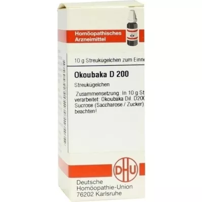 OKOUBAKA D 200 glóbulos, 10 g