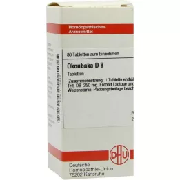 DHU Okoubaka D 8 comprimidos, 80 unidades