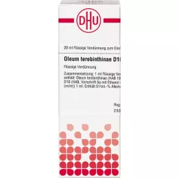 OLEUM TEREBINTHINAE Diluição D 10, 20 ml