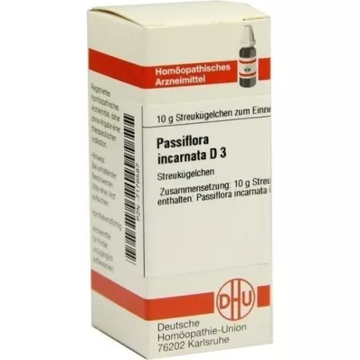 PASSIFLORA INCARNATA D 3 glóbulos, 10 g