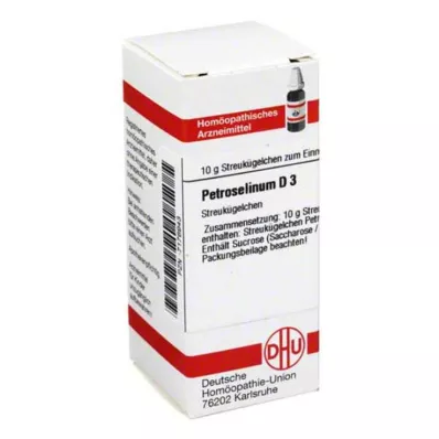 DHU Glóbulos de Petroselinum D 3, 10 g DHU Glóbulos de Petroselinum D 3, 10 g