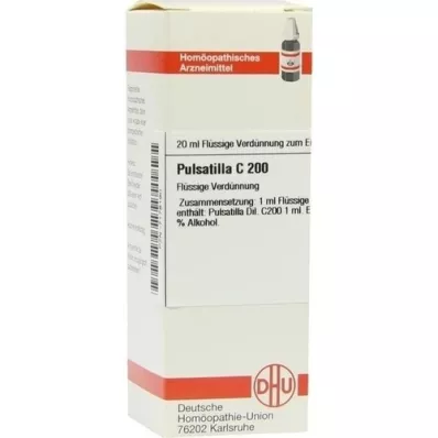 PULSATILLA Diluição C 200, 20 ml