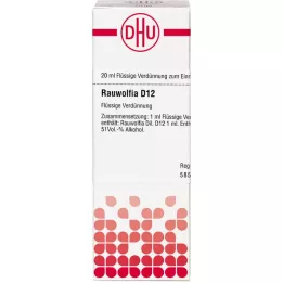 RAUWOLFIA Diluição D 12, 20 ml