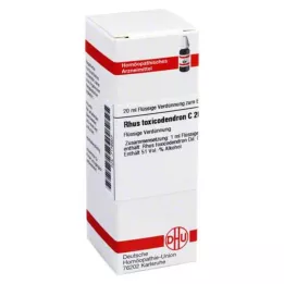 RHUS TOXICODENDRON Diluição C 200, 20 ml