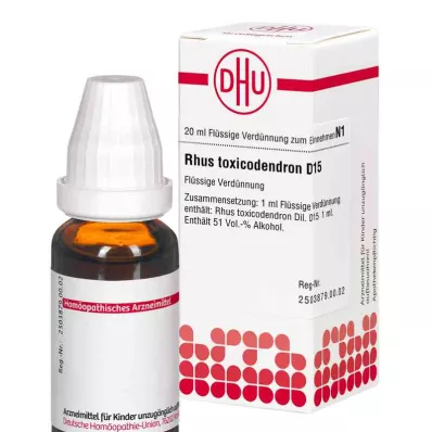 Rhus Tox.Diluição D15 (20ml) Rhus Tox.Diluição D15 (20ml)