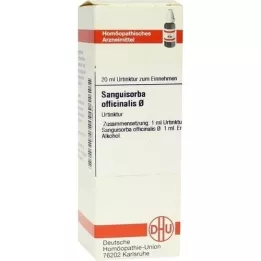 SANGUISORBA OFFICINALIS Tintura-mãe, 20 ml