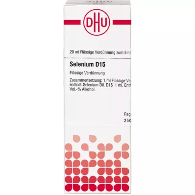 SELENIUM Diluição D 15, 20 ml