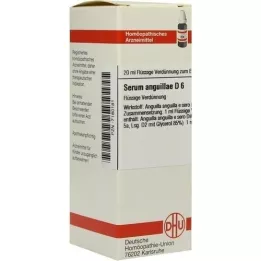 SERUM ANGUILLAE Diluição D 6, 20 ml