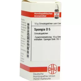 SPONGIA D 5 glóbulos, 10 g