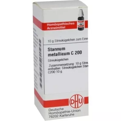 STANNUM METALLICUM C 200 glóbulos, 10 g