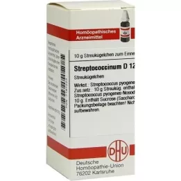 STREPTOCOCCINUM D 12 glóbulos, 10 g