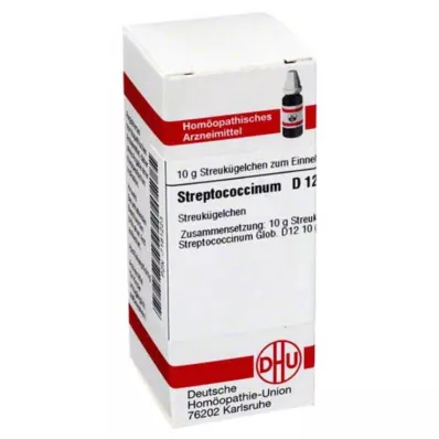 STREPTOCOCCINUM D 12 glóbulos, 10 g STREPTOCOCCINUM D 12 glóbulos, 10 g