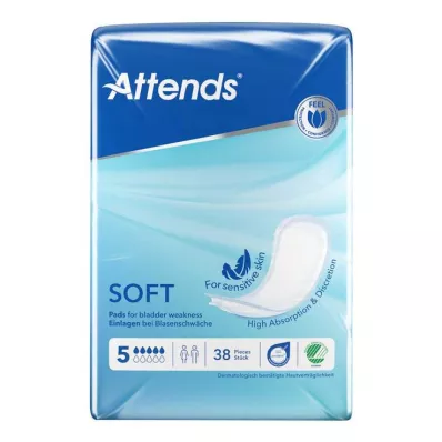 Palmilhas Attends® Soft 5 anatômicas, 38 peças Palmilhas Attends® Soft 5 anatômicas, 38 peças