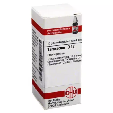 TARAXACUM D 12 glóbulos, 10 g TARAXACUM D 12 glóbulos, 10 g