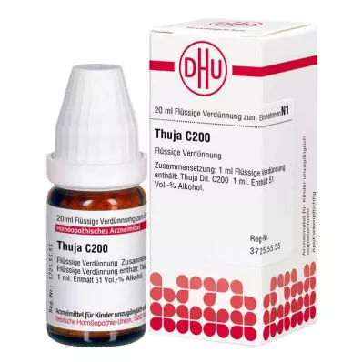 Diluição Thuja C200 (20 ml) Diluição Thuja C200 (20 ml)