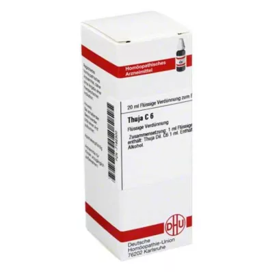 DHU Diluição Thuja C 6, 20 ml DHU Diluição Thuja C 6, 20 ml