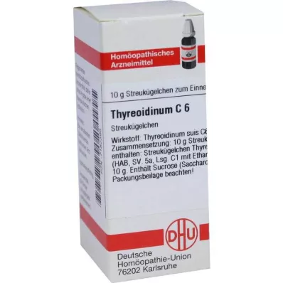 THYREOIDINUM C 6 glóbulos, 10 g THYREOIDINUM C 6 glóbulos, 10 g