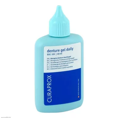 CURADENT TRIA Diário de limpeza de dentaduras, 1 unidade