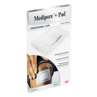 MEDIPORE+Pad 3M 10x20cm 3570NP gessos, 5 pcs MEDIPORE+Pad 3M 10x20cm 3570NP gessos, 5 pcs