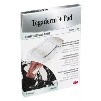 TEGADERM 3M Plus Pad 9x15 cm pronto a usar.3589NP, 5 pcs
