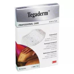 TEGADERM Película 3M 6x7 cm 1624NP, 5 pcs