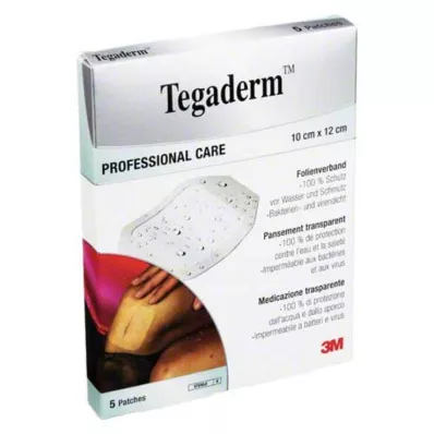 TEGADERM Película 3M 10x12 cm 1626NP, 5 pcs TEGADERM Película 3M 10x12 cm 1626NP, 5 pcs